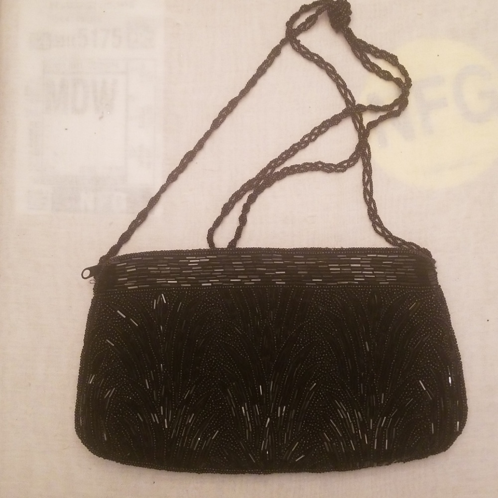 Signature LeRegale fully beaded clutch or shoulder